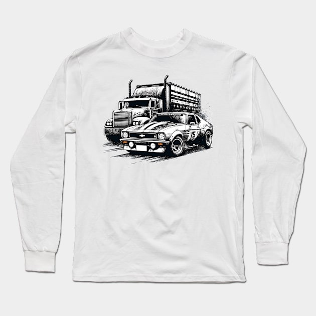 Chevrolet Chevette Long Sleeve T-Shirt by Vehicles-Art